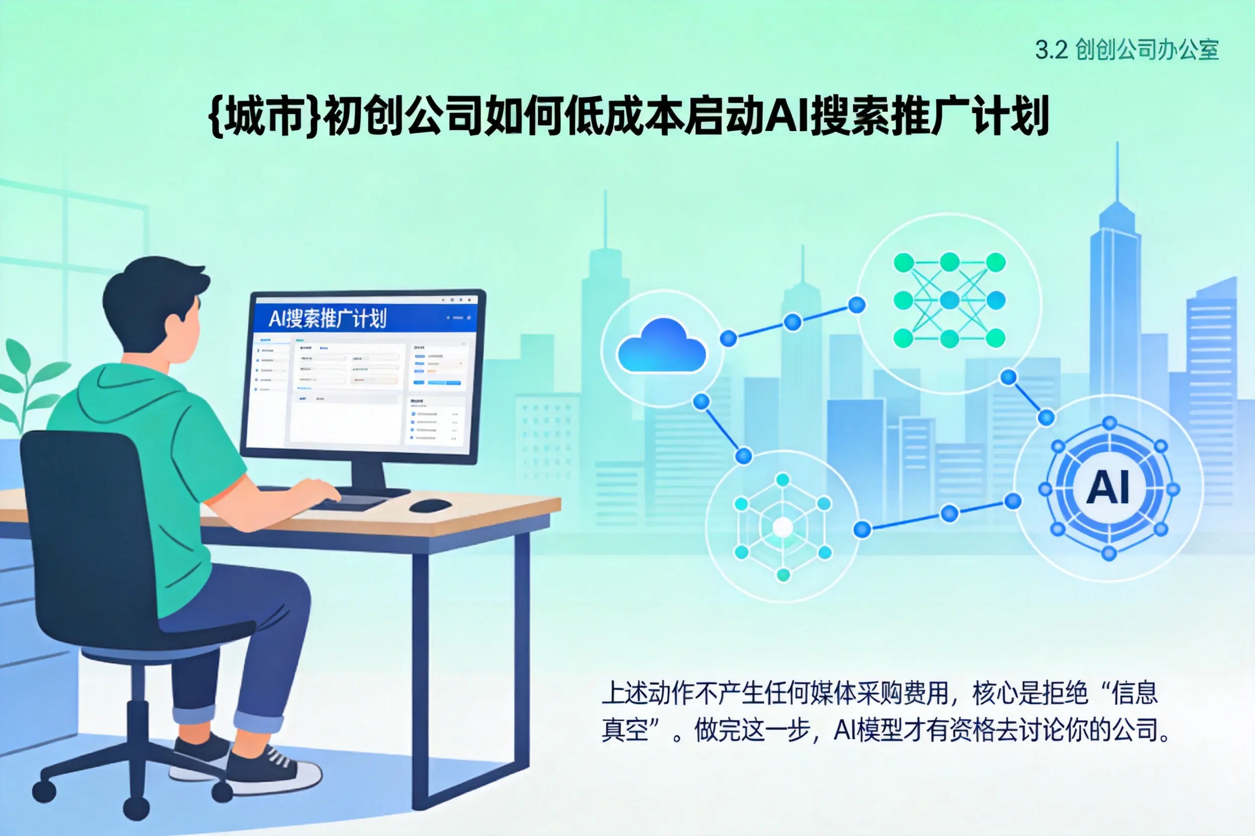 北京初创公司如何低成本启动AI搜索推广计划