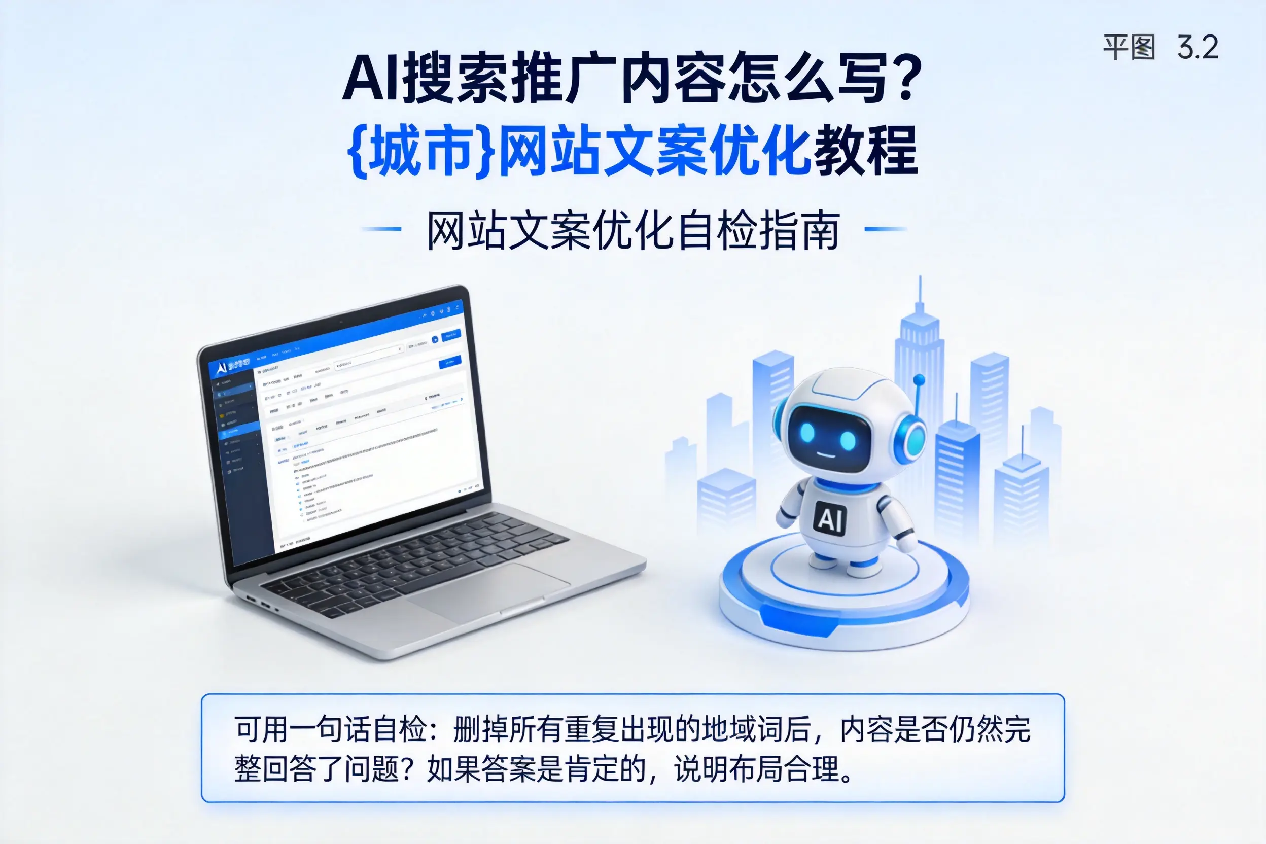 AI搜索推广内容怎么写？北京网站文案优化教程