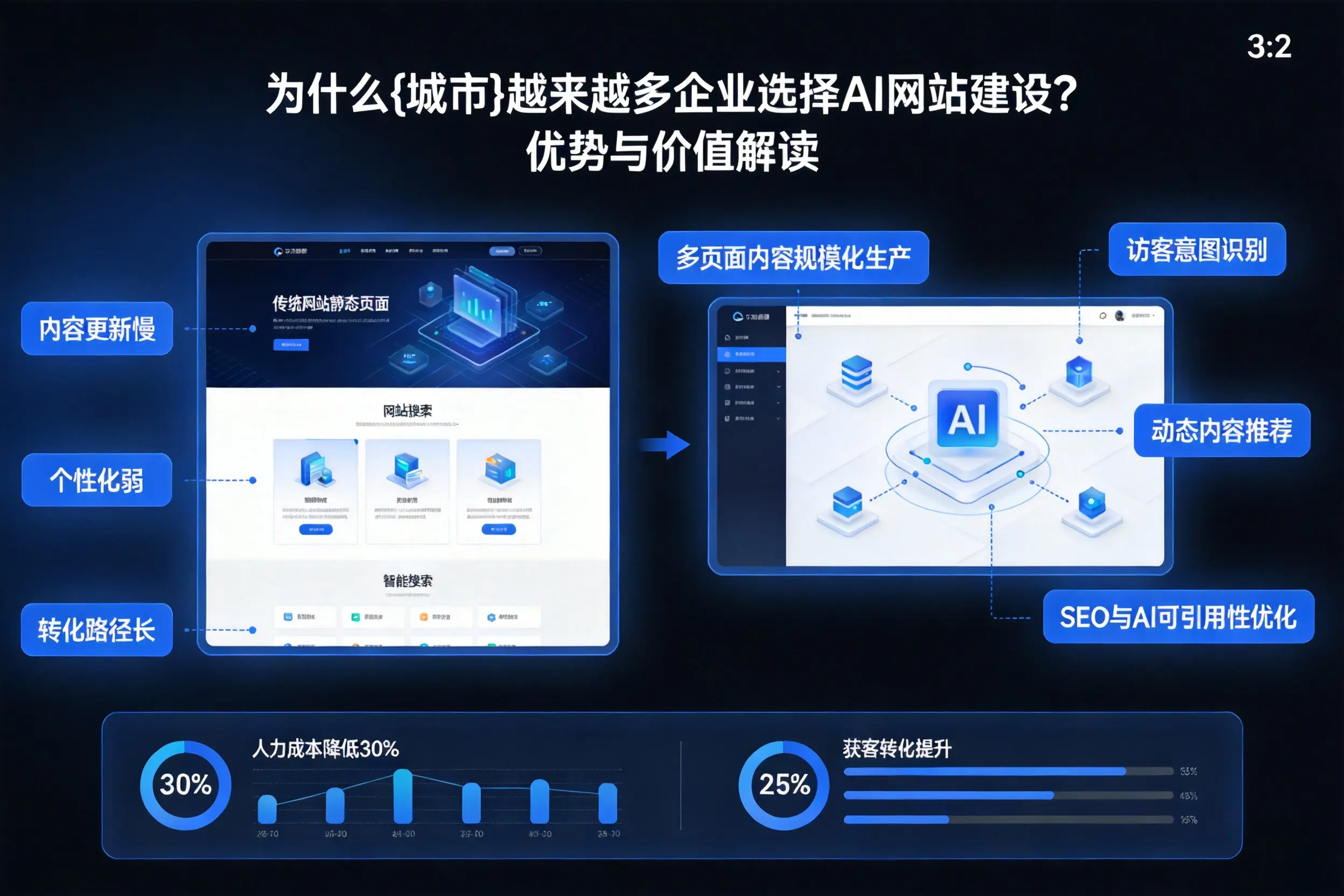 为什么北京越来越多企业选择AI网站建设？优势与价值解读